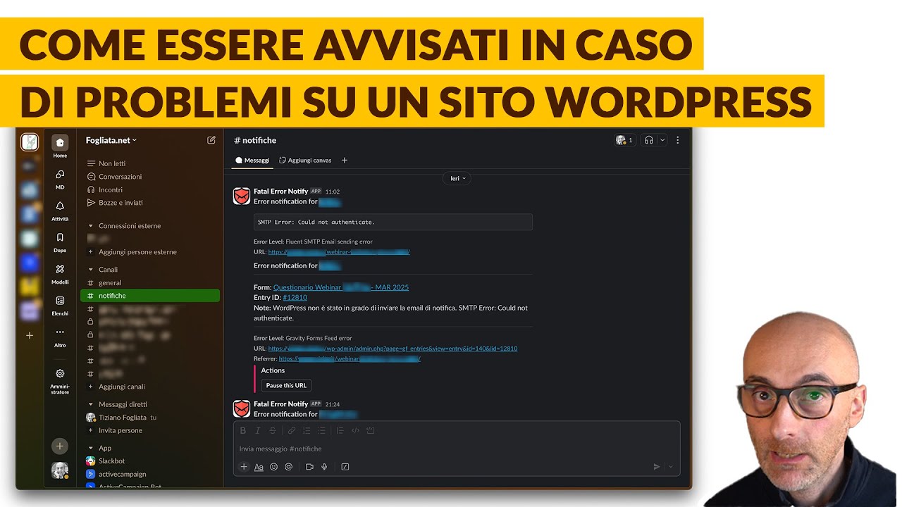 Come monitorare gli errori su WordPress e ricevere notifiche in tempo reale