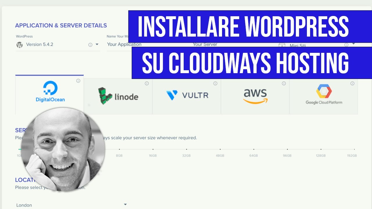 Come installare WordPress su CloudWays Hosting