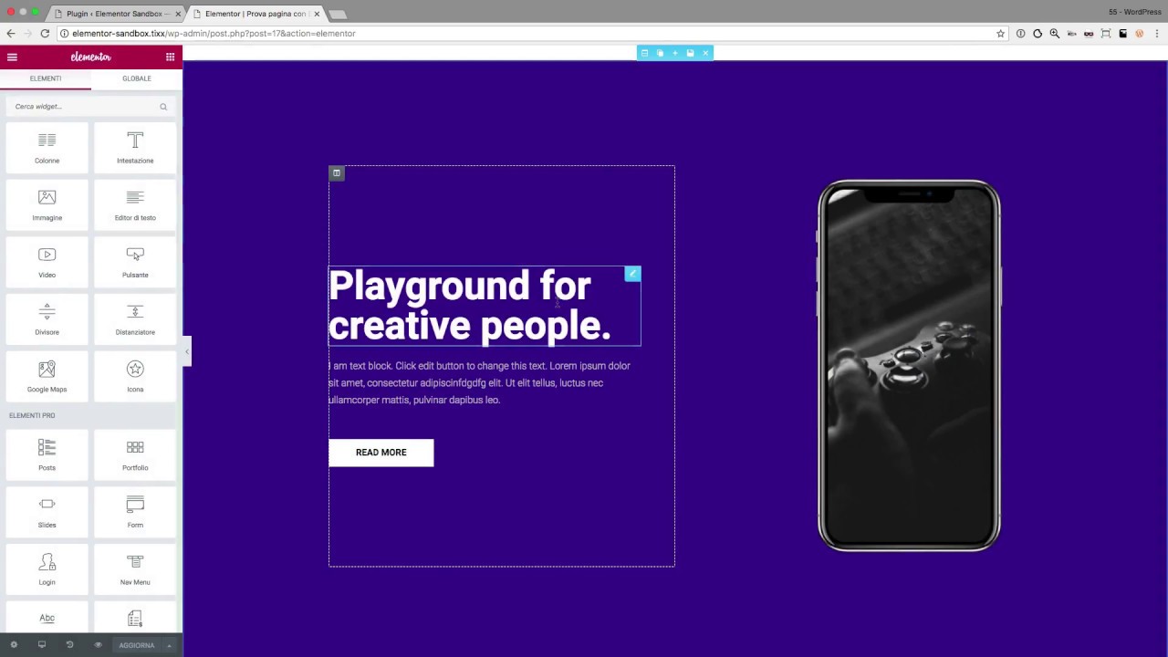 Con Elementor Blocks creare pagine su WordPress è ancora più facile e veloce
