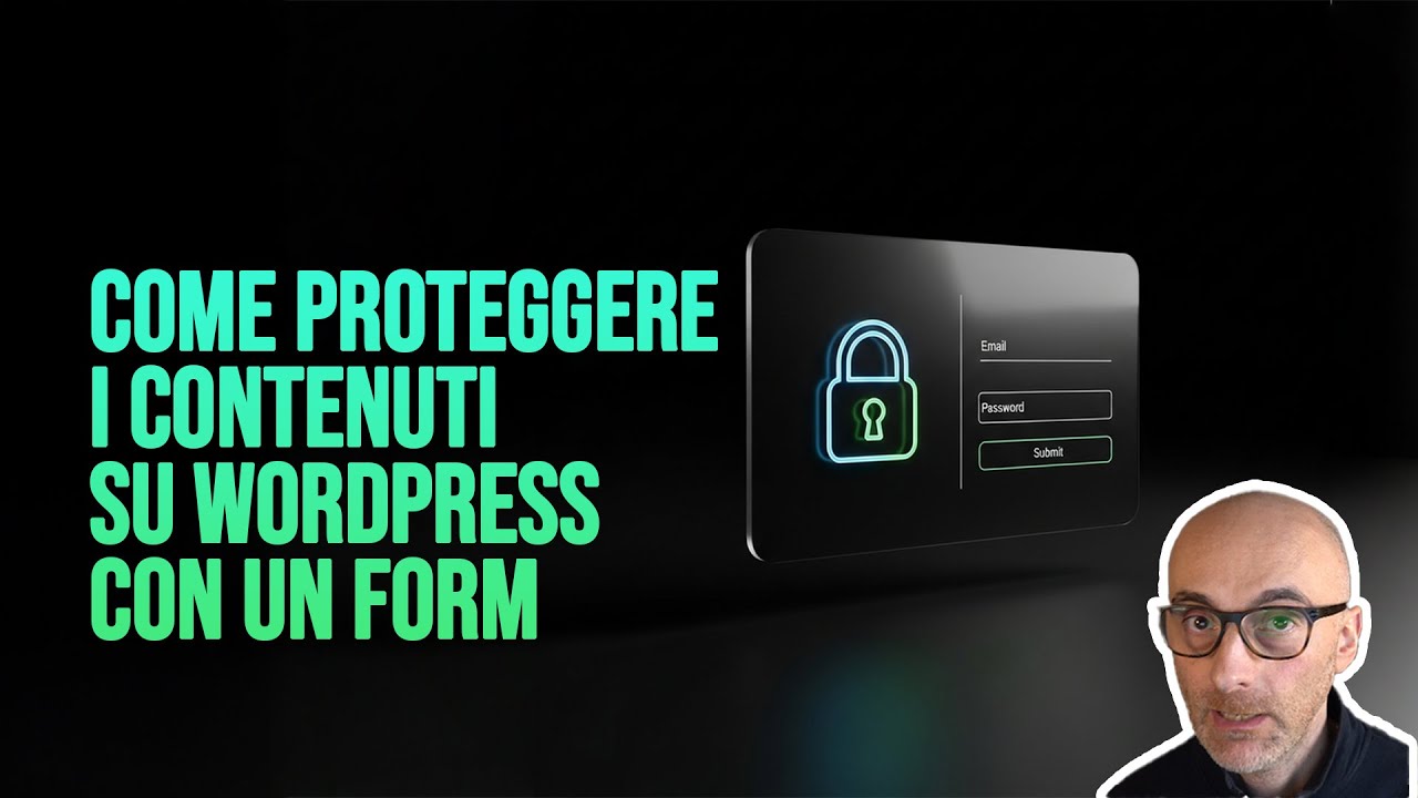 Proteggere l'accesso ai contenuti su WordPress con un form