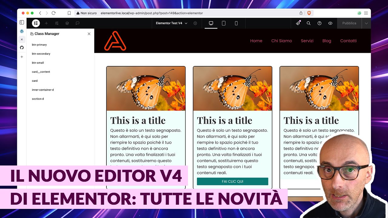 Elementor Editor V4: come cambierà il modo lavorare col page builder