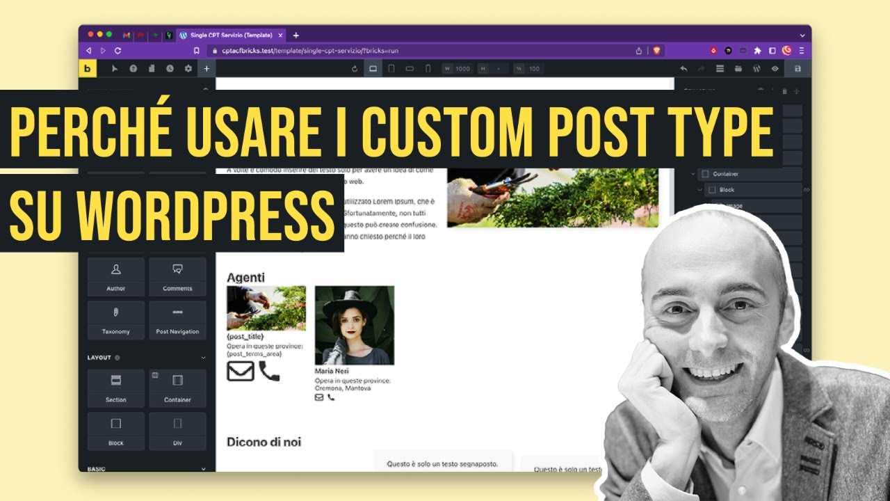 Perché usare Custom Post Type e tassonomie personalizzate su WordPress