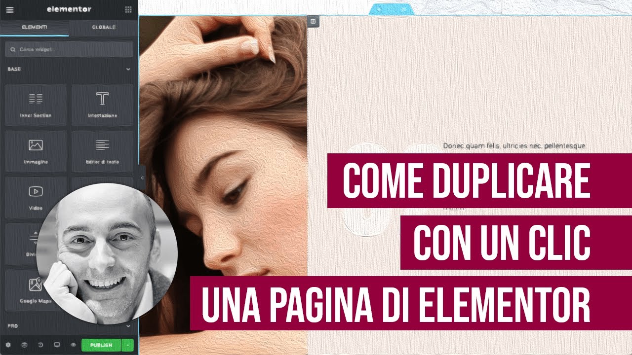 Copia o elimina tutti i contenuti di una pagina di Elementor con un clic
