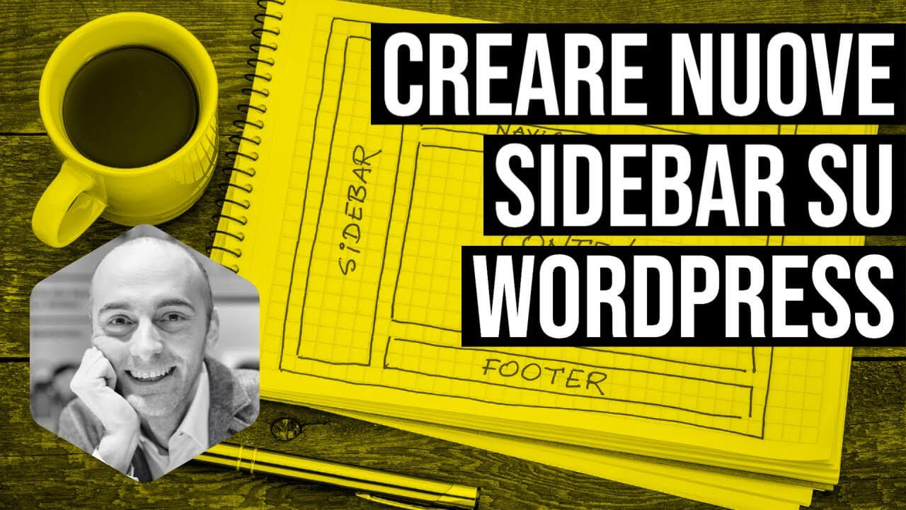 Creare sidebar e nuove aree widget su WordPress